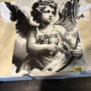 Graphic Angel Print Kids T-Shirt